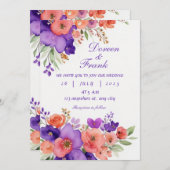 ウェディング招待状 招待状 (正面/裏面)