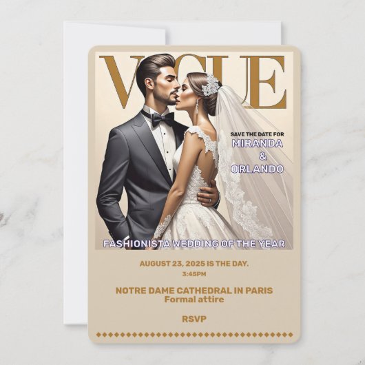 "ウェディング招待状" 招待状 (正面)