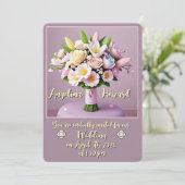 "ウェディング招待状" 招待状 (スタンド正面)