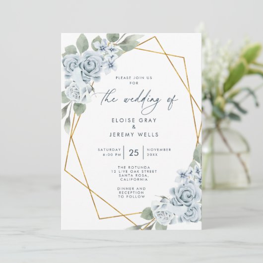 ウェディング招待状 招待状 (スタンド正面)