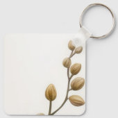 ウェディング日付の保存キーホルダー キーホルダー (裏面)