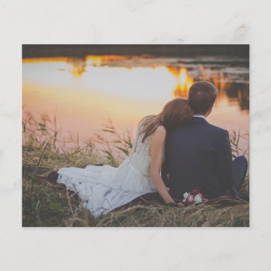 ウェディング日付の写真エレガントカーフォーマルドを保存 (正面)