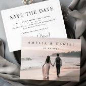 ウェディング日付の写真カスタムカードを保存 招待状