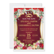 ウェディング日付カードを保存