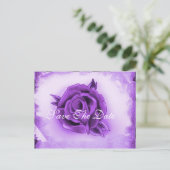 ウェディング日付カードを保存 案内ポストカード (スタンド正面)