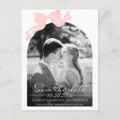 ウェディング日付保存招待状 |ボーフォト ポストカード (正面)