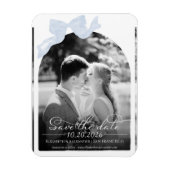 ウェディング日付保存招待状 |ボーフォト マグネット (縦)