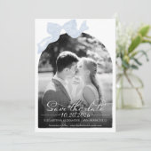 ウェディング日付保存招待状 |ボーフォト 招待状 (スタンド正面)