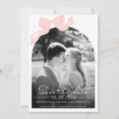 ウェディング日付保存招待状 |ボーフォト 招待状 (正面)