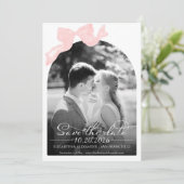 ウェディング日付保存招待状 |ボーフォト 招待状 (スタンド正面)