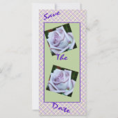 ウェディング日付写真ブックマークテンプレートの保存 (裏面)