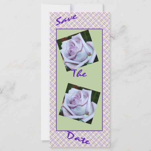 ウェディング日付写真ブックマークテンプレートの保存 (裏面)