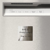 ウェディング日付磁石を保存 マグネット (インサイチュ (食洗機))