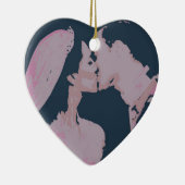 ウェディング王室のギフト/ケイト&ウィリアム セラミックオーナメント (右)