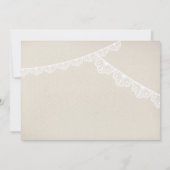 ウェディング素朴招待かわいいメイソンのjar愛のハート 招待状 (裏面)