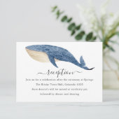 ウェディング航海のレセプション エンクロージャーカード (スタンド正面)