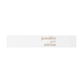 ウェディング詳細 モダン ウェディング  招待状 本文 招待状ベリーバンド (フラット)