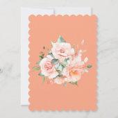 ウェディング50周年ヴィンテージエンブロイダリー 招待状 (裏面)