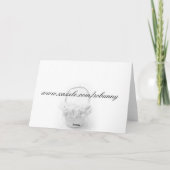 ウェディング ご挨拶カード カード (裏面)