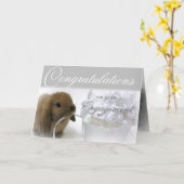 ウェディング ご挨拶カード カード (黄色い花)