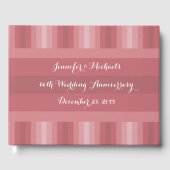 ウェディング・アニバーサリー・パーティー・ブライダル・シャワー・ダスティ・ローズ ゲストブック (正面)