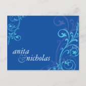 ウェディング・インビテーション :: 最高の６ インビテーションポストカード (正面)