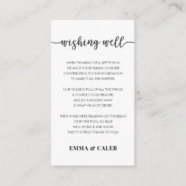 ウェディング ウィッシュ 封筒カード エンクロージャーカード