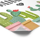 ウェディング カクタス フィエスタ テーブル サインについてタコスで話そう ポスター (角)