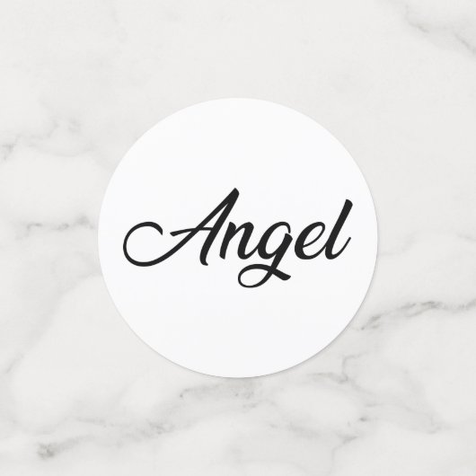 ウェディング - コンフェッティ (スモール裏面)