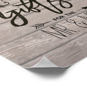 ウェディング サイン カード ギフト ウッド フローラル ストリング ライト (角)