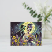 ウェディング サンキュー ポストカード (スタンド正面)