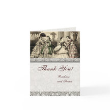 ウェディング サンクス アンティーク ヴィンテージ