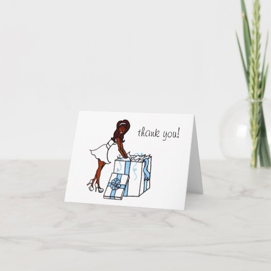 ウェディング サンクス ノート（空白） サンキューカード (正面)