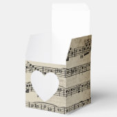 ウェディング シート ミュージック フェイバーボックス (オープン)