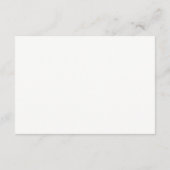 ウェディング スプリグス 受付カード エンクロージャーカード (裏面)