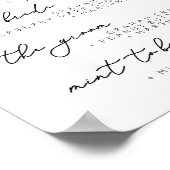 ウェディング スマッシュバー メニューサイン, スマッシュレシピ ポスター (角)