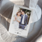 ウェディング セーブ・ザ・デート カード 招待状 エレガントなウェディング