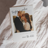 ウェディング セーブ・ザ・デート カード 招待状 エレガントなウェディング