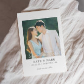 ウェディング セーブ・ザ・デート カード 招待状 エレガントなウェディング