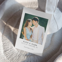 ウェディング セーブ・ザ・デート カード 招待状 エレガントなウェディング