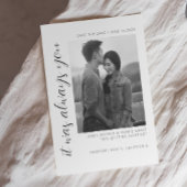 ウェディング セーブ・ザ・デート カード 招待状 エレガントなウェディング