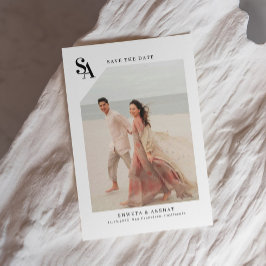 ウェディング セーブ・ザ・デート カード 招待状 エレガントなウェディング
