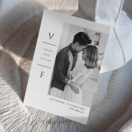 ウェディング セーブ・ザ・デート カード 招待状 エレガントなウェディング