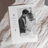 ウェディング セーブ・ザ・デート カード 招待状 エレガントなウェディング