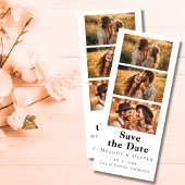 ウェディング・セーブ・ザ・デート・フォトブースQRコードボホ セーブザデート