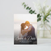 ウェディング・セーブ・ザ・デート 招待状の写真です ポストカード (スタンド正面)