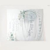 ウェディング | ダスティーブルー 恋に夢中 タペストリー (正面(横))