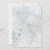 ウェディング | ダスティーブルー 月を超えた愛 招待状 (裏面)