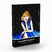 ウェディング ダークロイヤルブルー コンセプトドレス 黒 ダマスク フォトブロック (左)