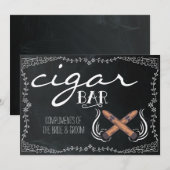 ウェディング チョークボードサイン | 喫煙コーナー (正面/裏面)